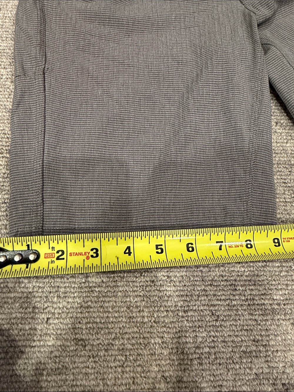 O'NEILL CROSSOVER HYBRID LIGHTWEIGHT MENS GRAY CARGO BOARD SHORTS SIZE 30 WAIST - Picture 13 of 15